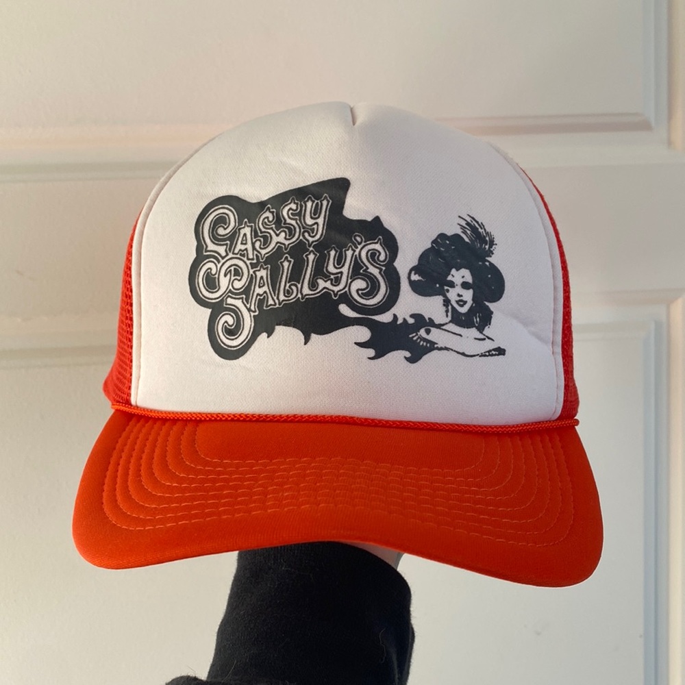 Orange & White Trucker Hat